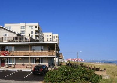 Main Building And Beach