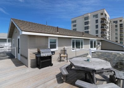 Deck Grille and Picnic Table