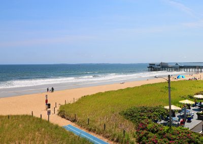 Deck View To Pier
